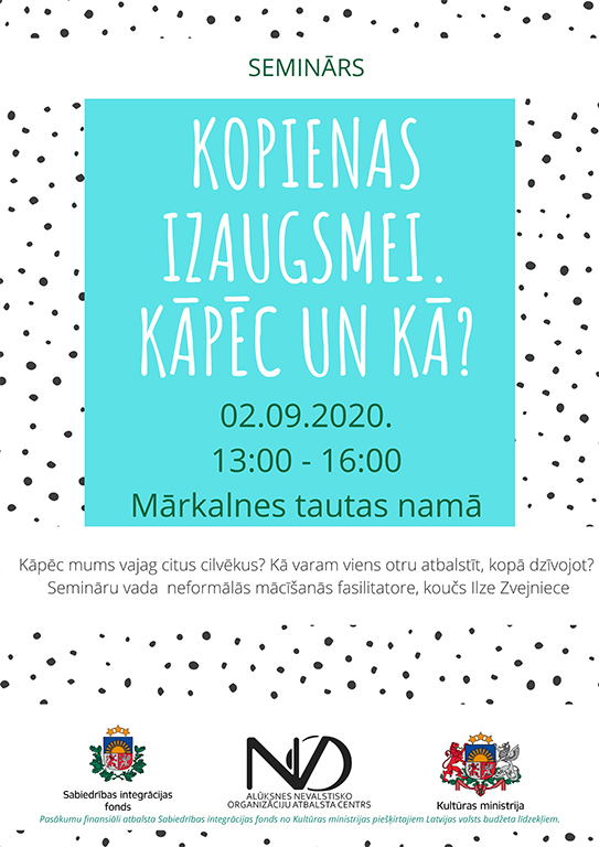 Seminars Markalne 02.09m